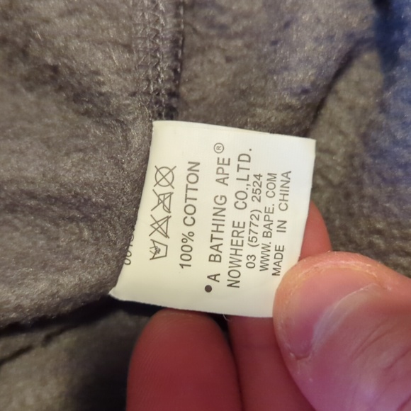 BAPE camo shark full zip hoodie Black A Bathing Ape Size medium - Picture 10 of 14